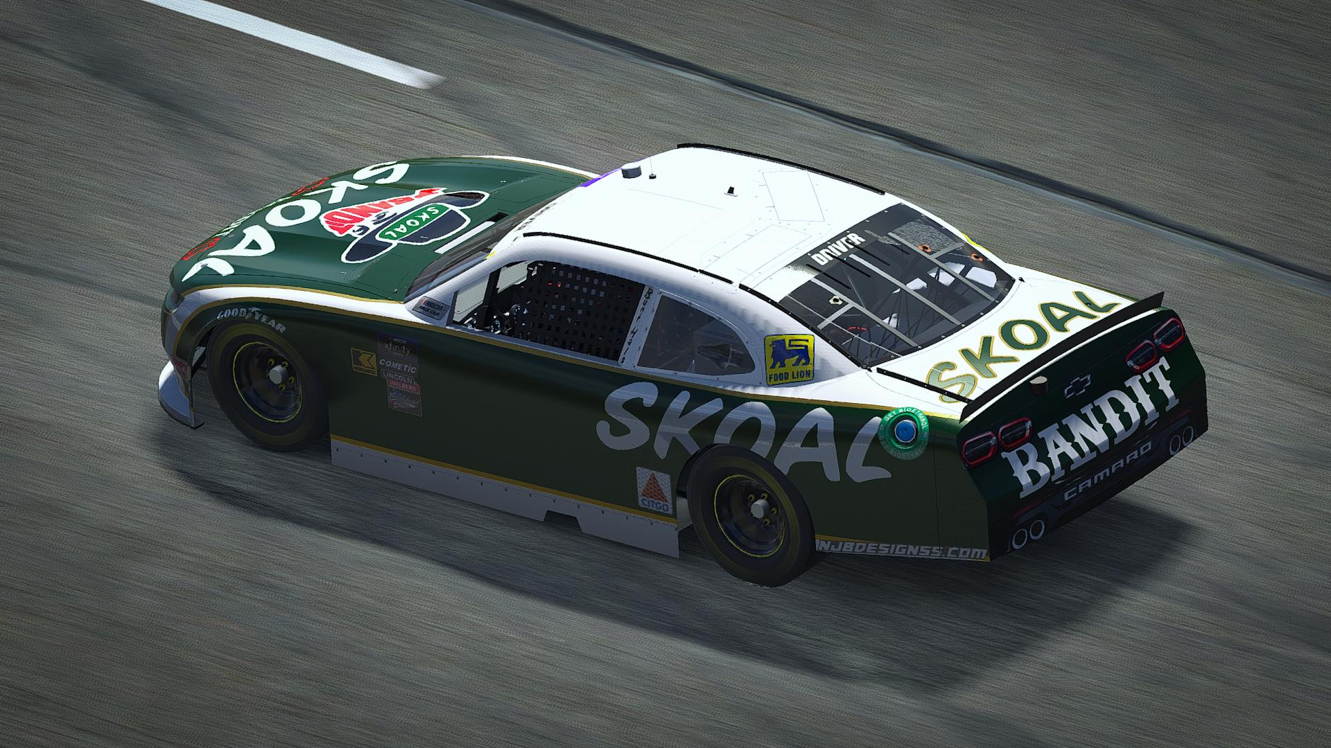 Preview of 1987 #33 Harry Gant Skoal Bandit Sim Stamp by Noah B.