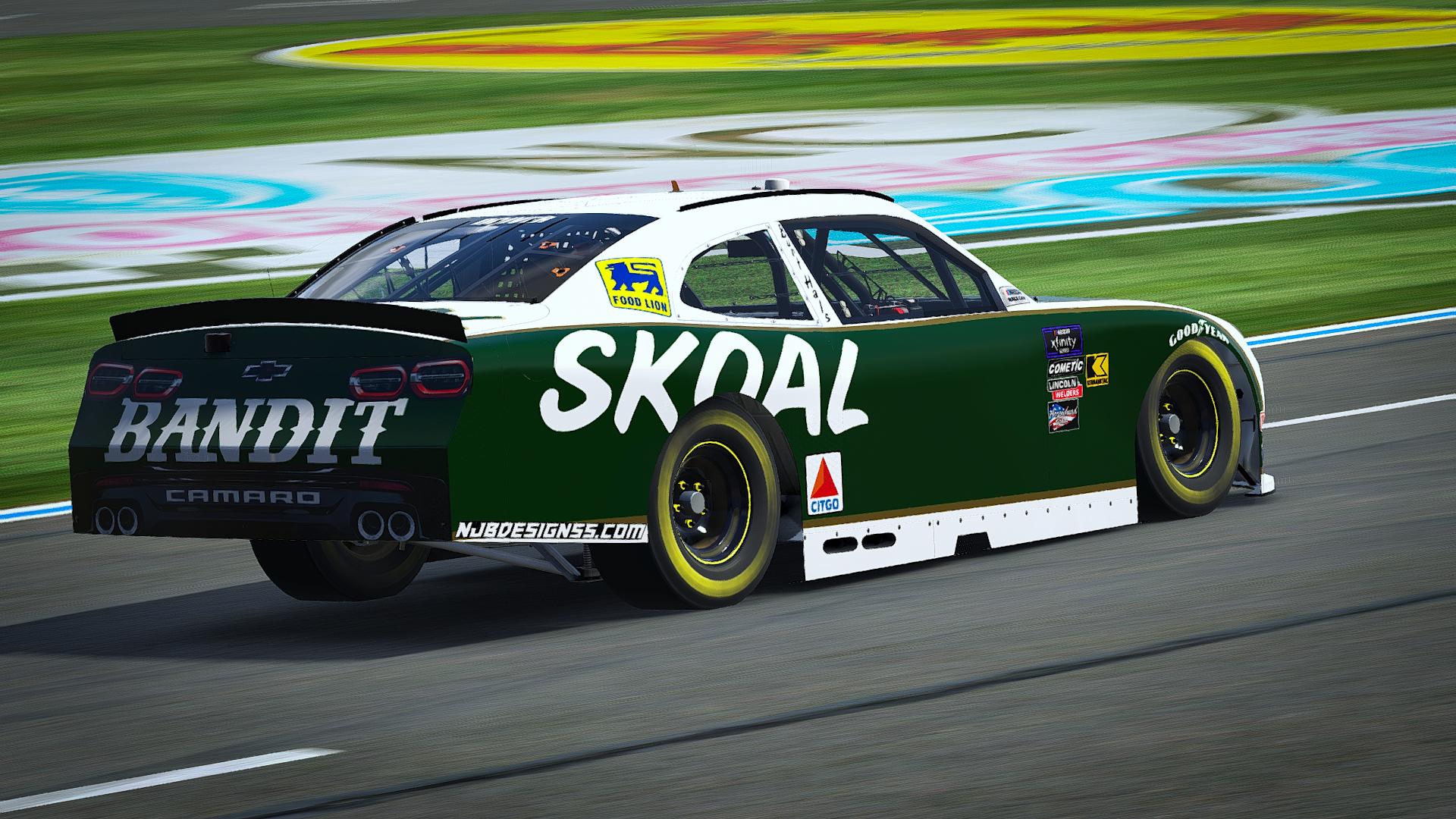 Preview of 1987 #33 Harry Gant Skoal Bandit Sim Stamp by Noah B.