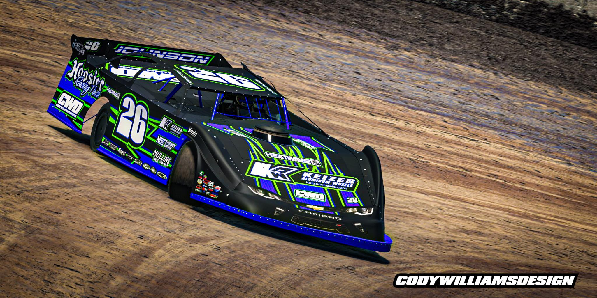 Jeared Johnson Dirt Late Model! by Cody G Williams - Trading Paints