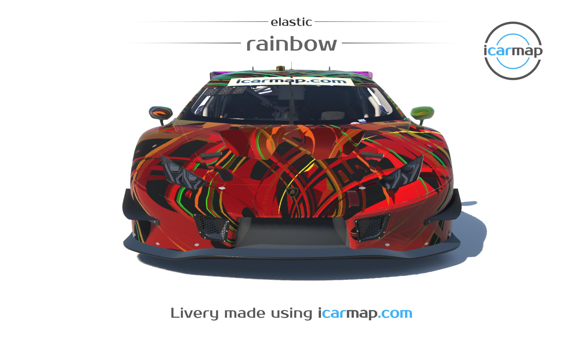 Preview of Elastic - Rainbow (Lamborghini Huracan GT3 EVO) by Will M.