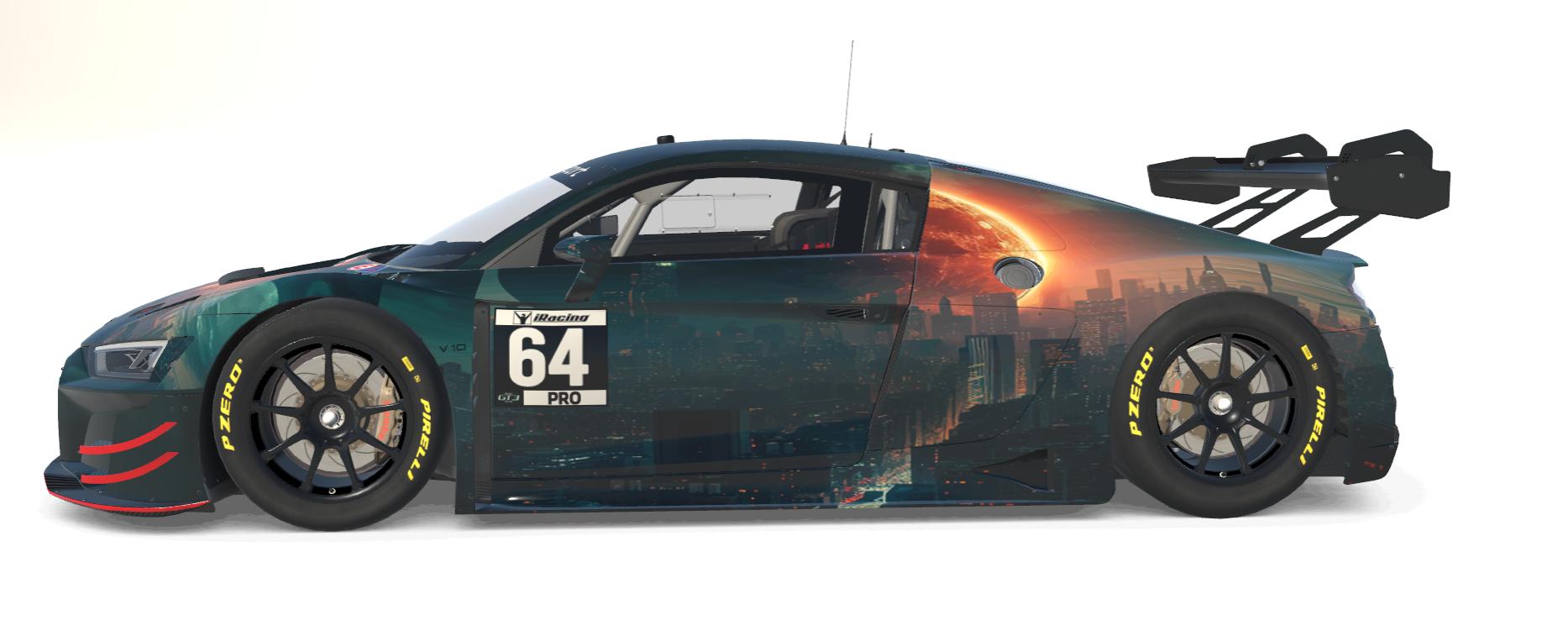 Preview of Audi R8 LMS EVO II GT3 Comet Landing Livery by Guy Robertson