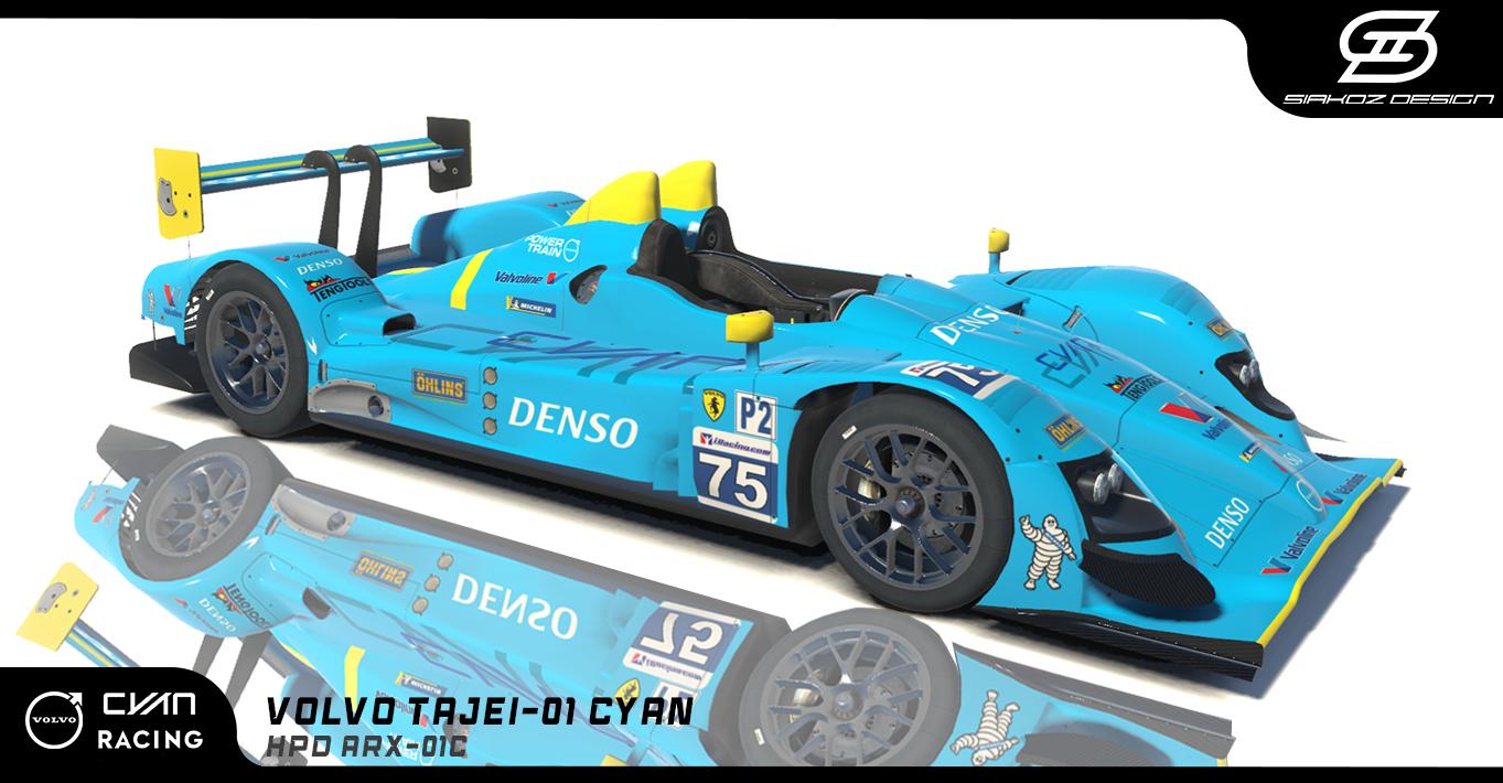 Preview of Volvo Tajei-01 Cyan by Jonas Sjöberg
