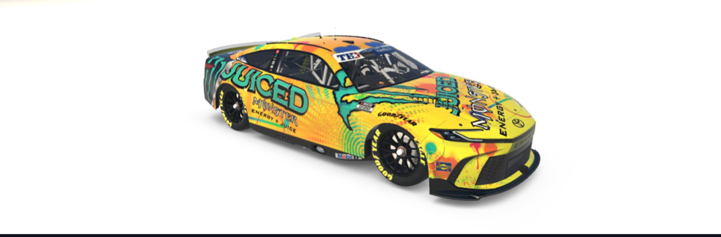 SimStamp - Tyler Reddick - 23XI - JUICE Monster Energy + Juice