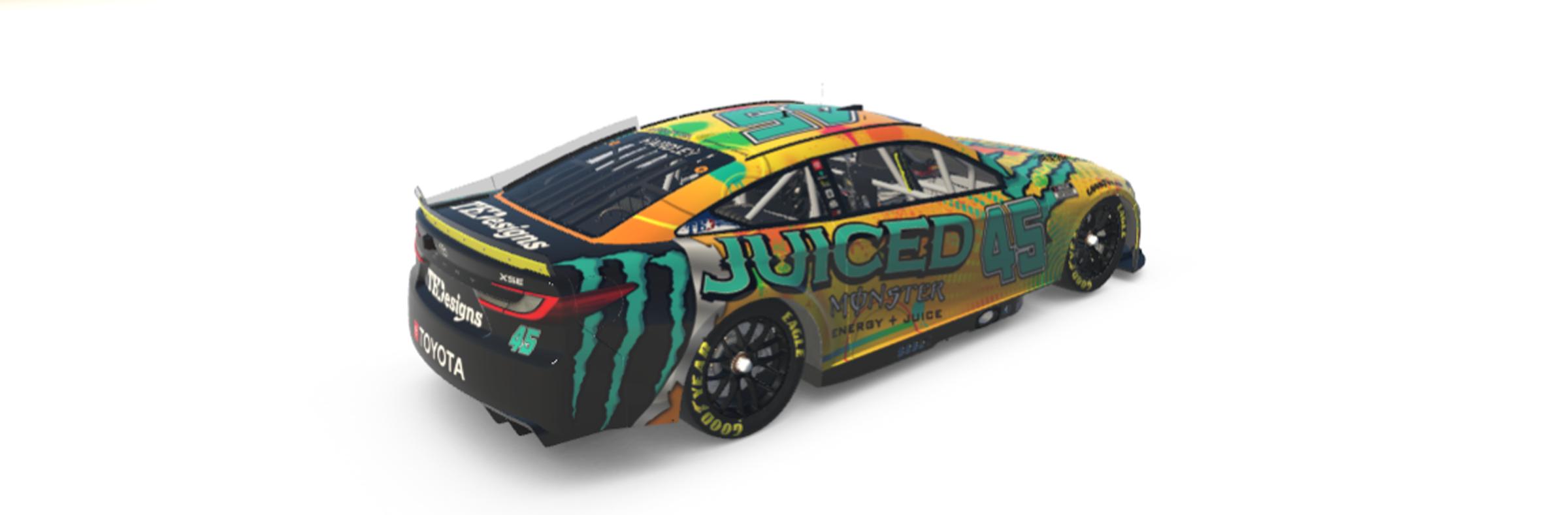 45 - Tyler Reddick - 23XI - JUICE Monster Energy + Juice - 2024