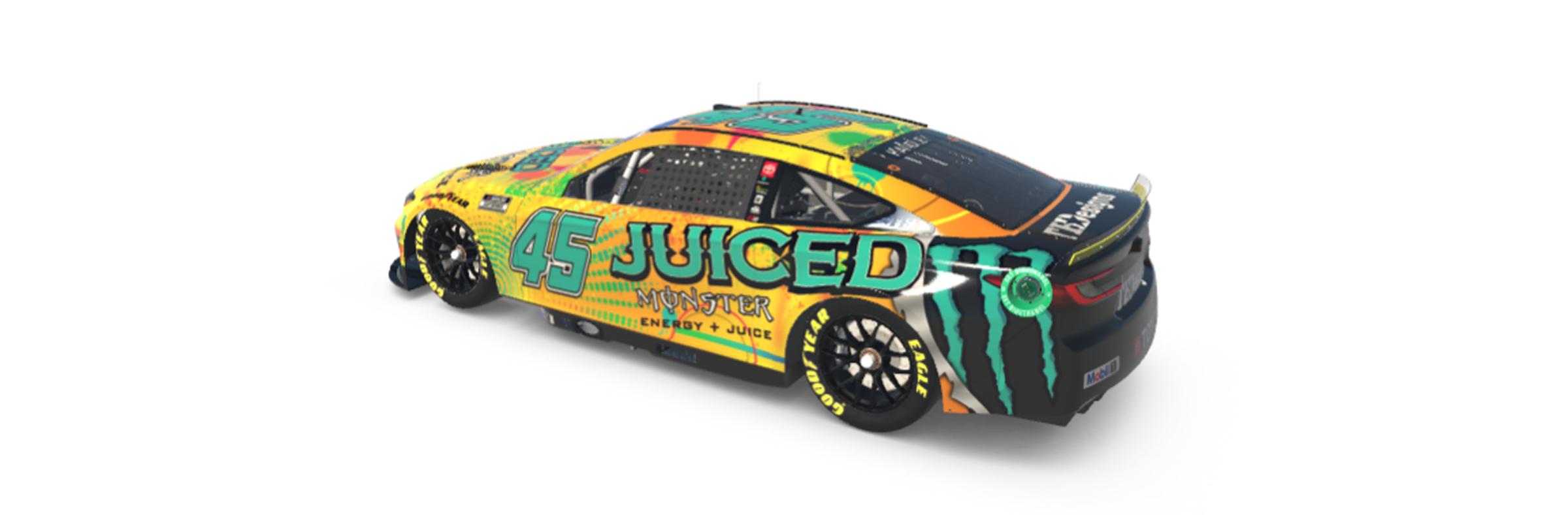 45 - Tyler Reddick - 23XI - JUICE Monster Energy + Juice - 2024