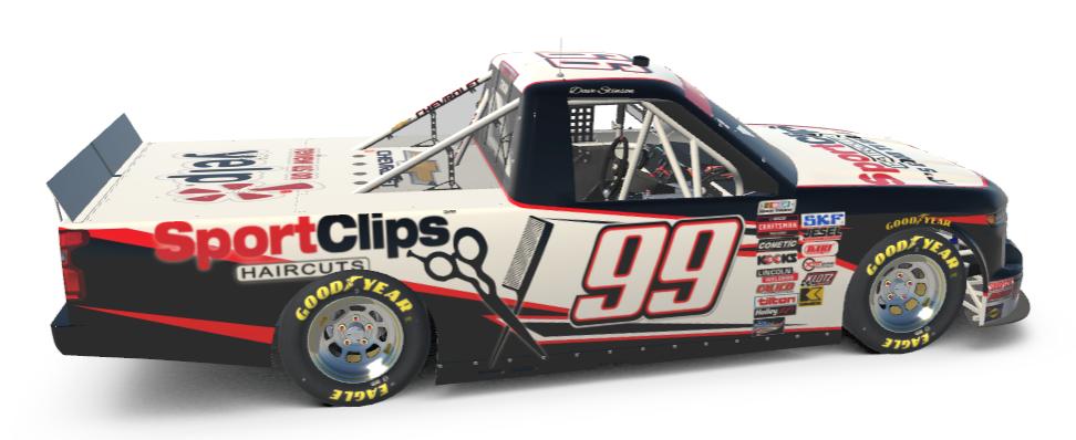 Sport Clips Racing sports clip chevy by Dave S. - Trading Paints