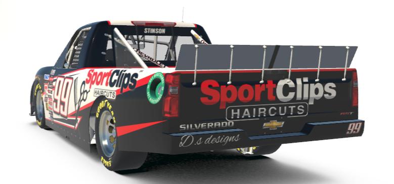 Sport Clips Racing sports clip chevy by Dave S. - Trading Paints