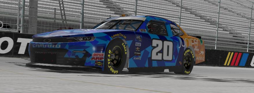 Preview of Ryan Munoz #20 Chevy Xfinity car by Chase W.