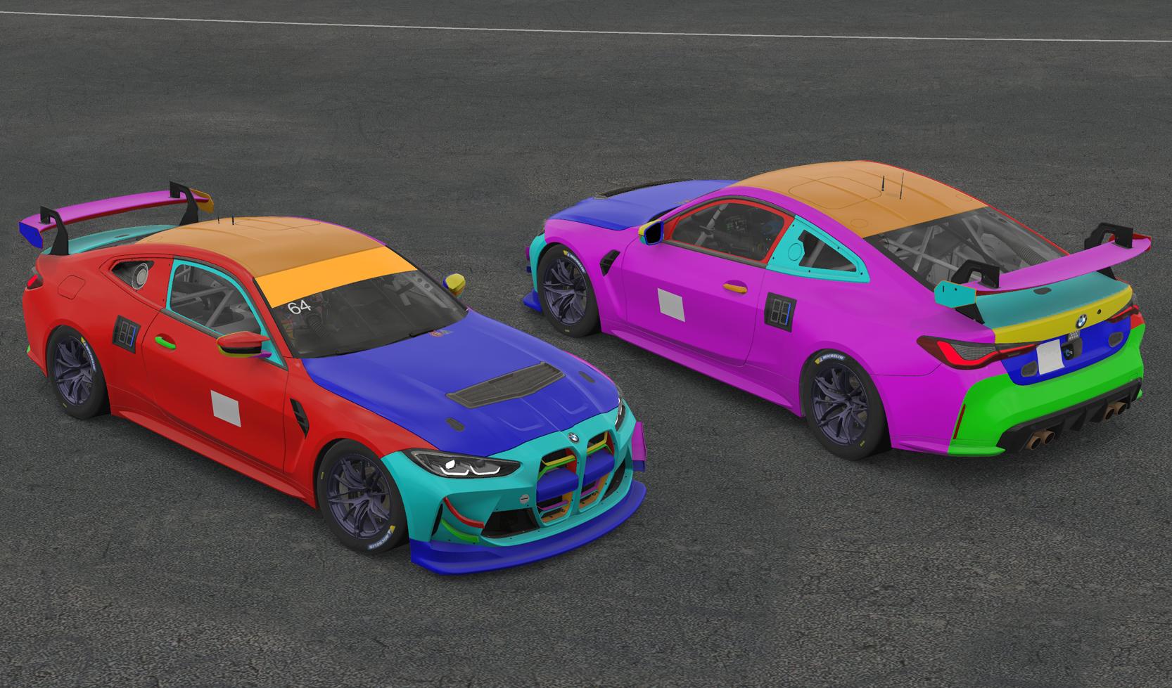 Preview of BMW GT4 New Colors by Clyde Coman