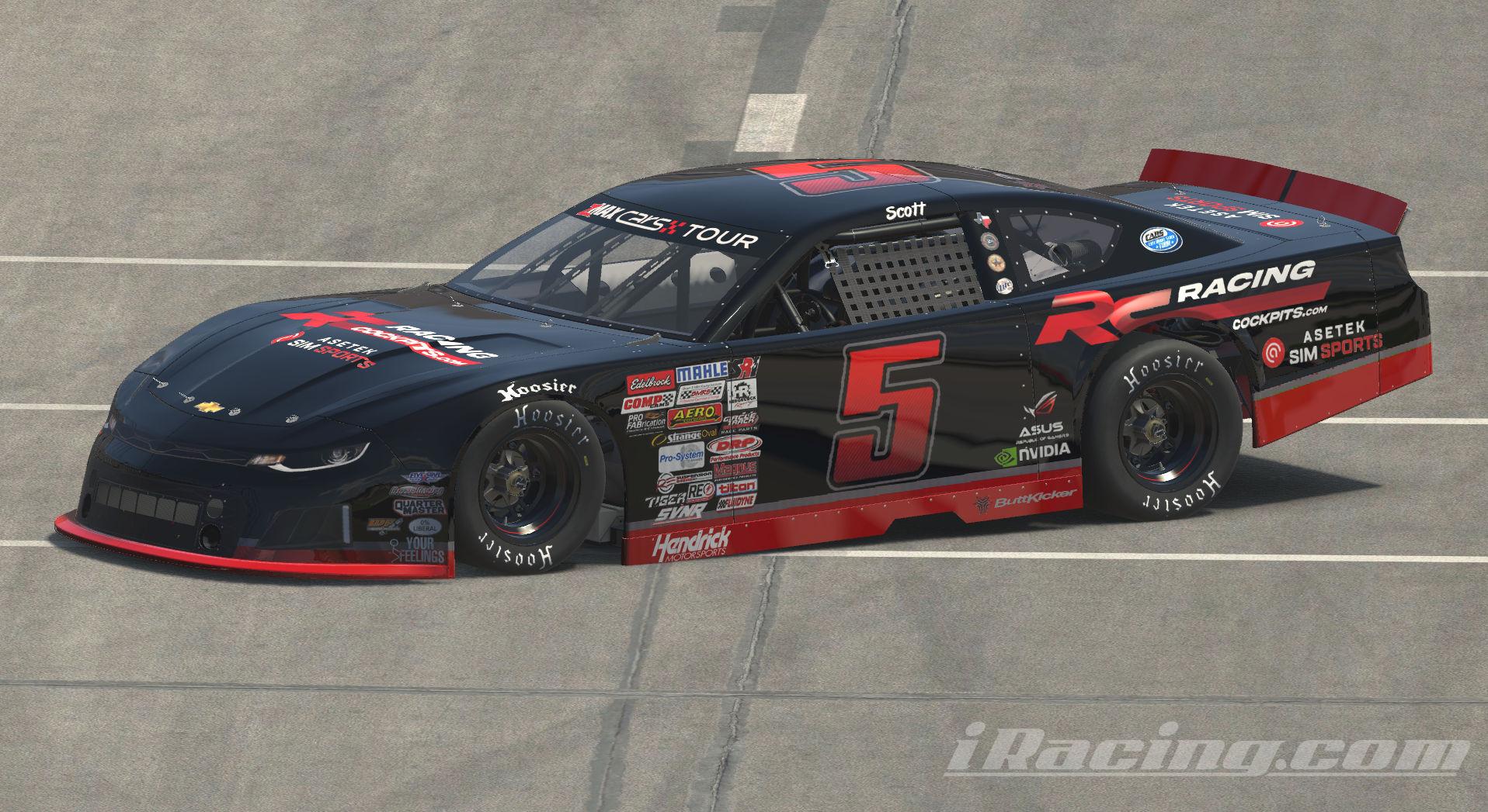 Preview of #5 RACING COCKPITS Late Model Stock by Scott Van Ness
