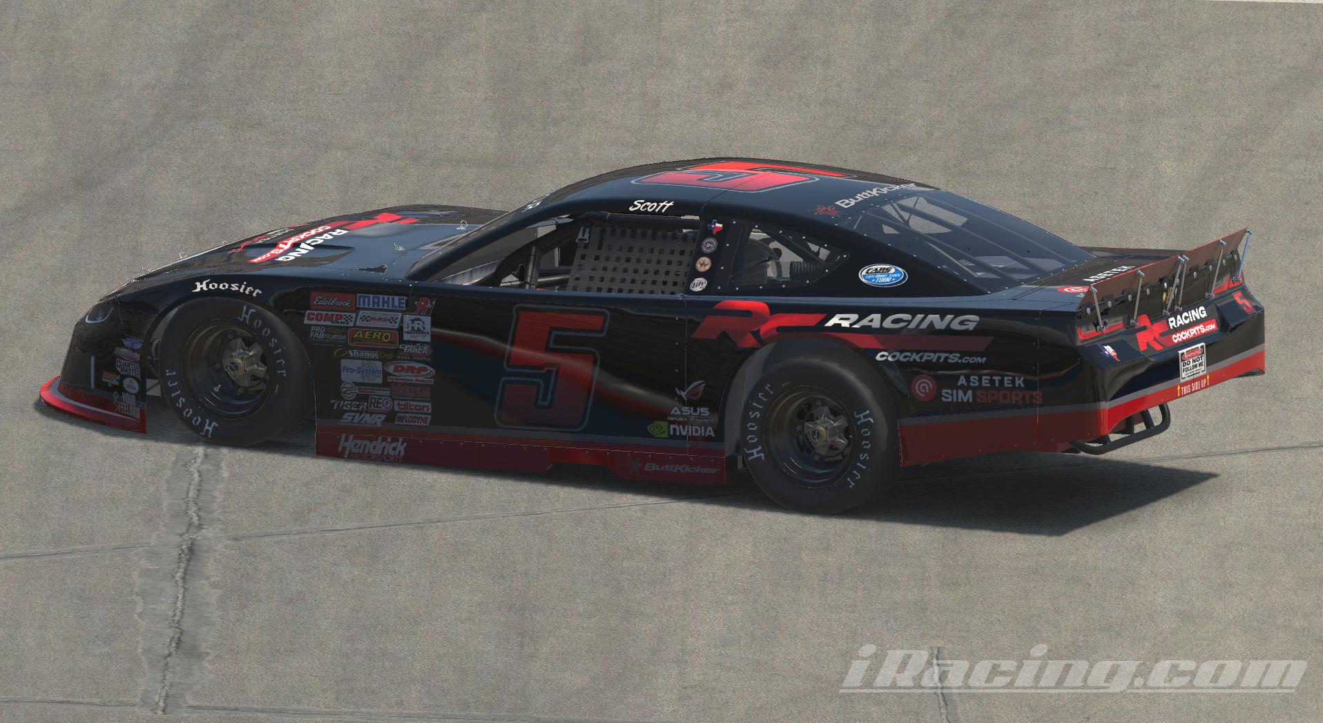 Preview of #5 RACING COCKPITS Late Model Stock by Scott Van Ness