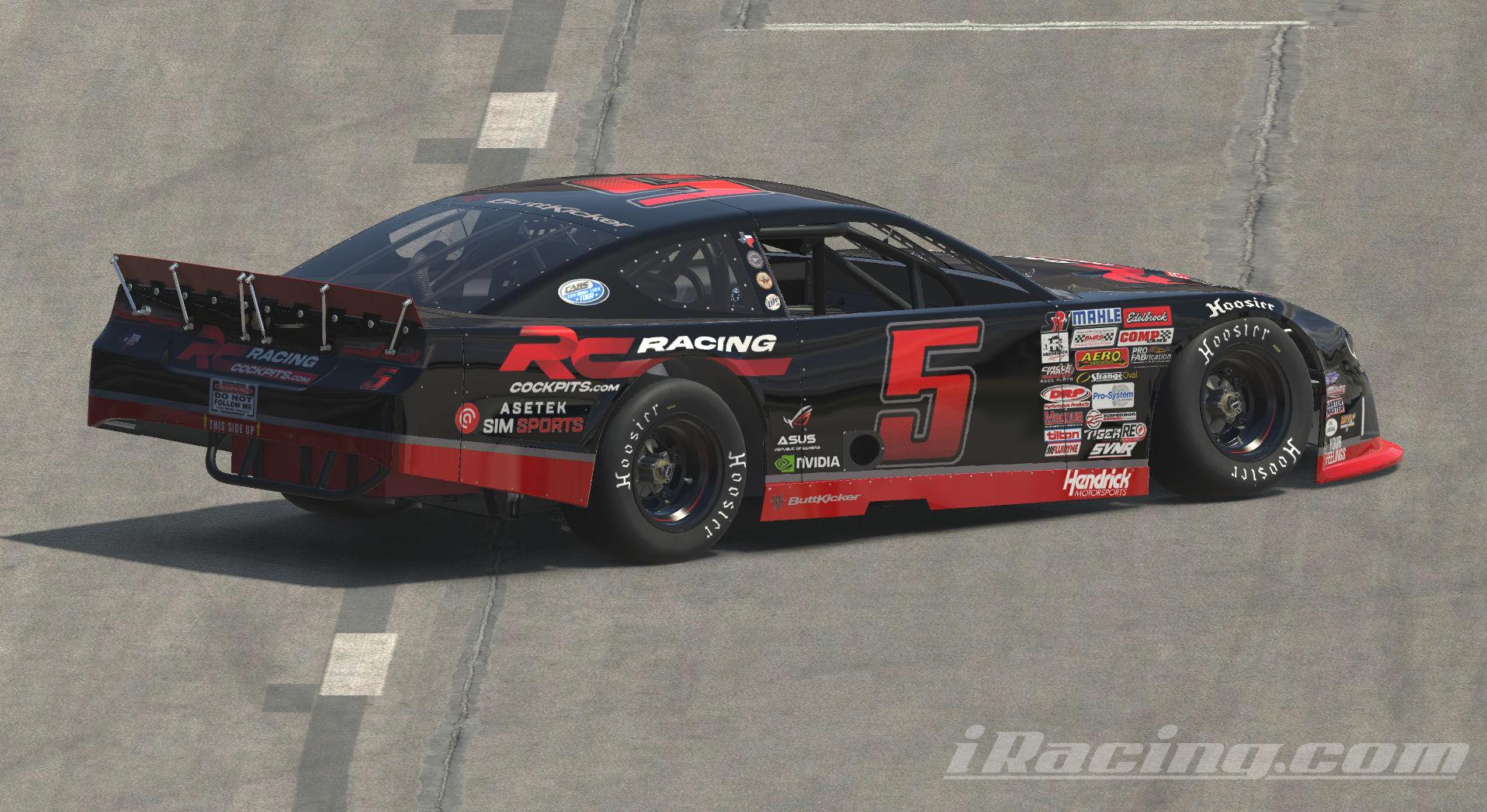 Preview of #5 RACING COCKPITS Late Model Stock by Scott Van Ness