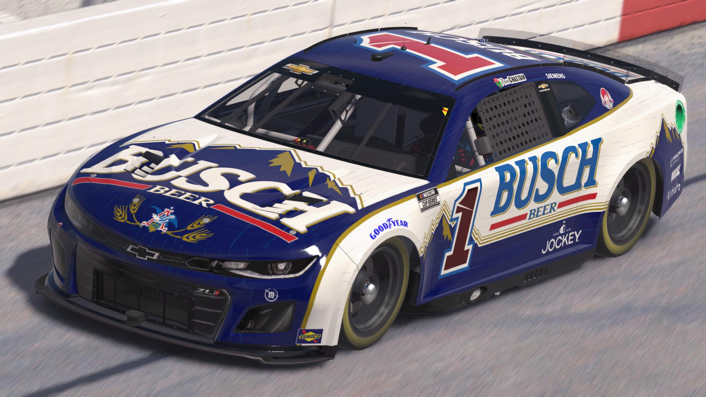 Preview of Ross Chastain Trackhouse Racing Busch Beer Retro by Mick J.
