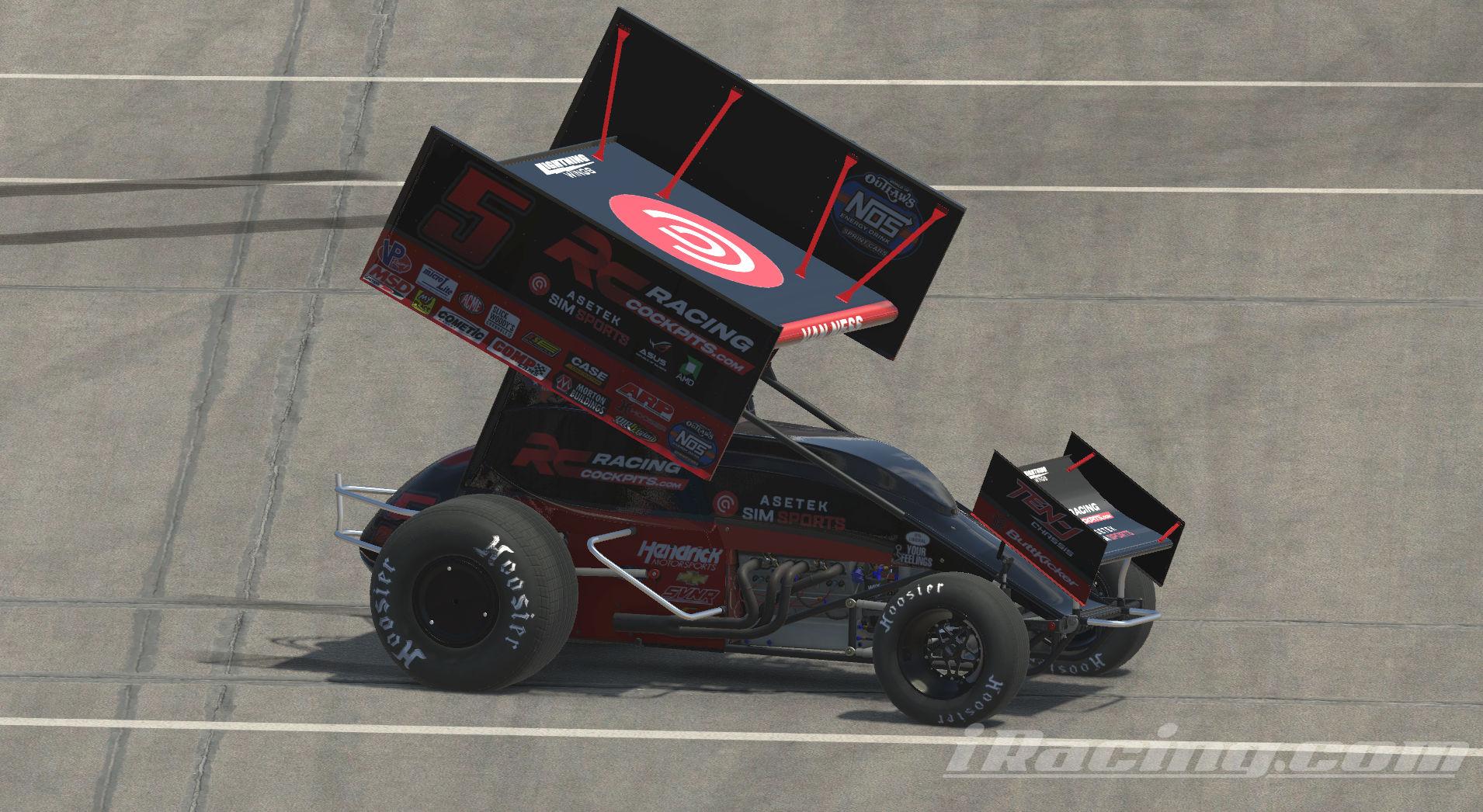 Preview of #5 RACING COCKPIT Dirt Sprint Car by Scott Van Ness