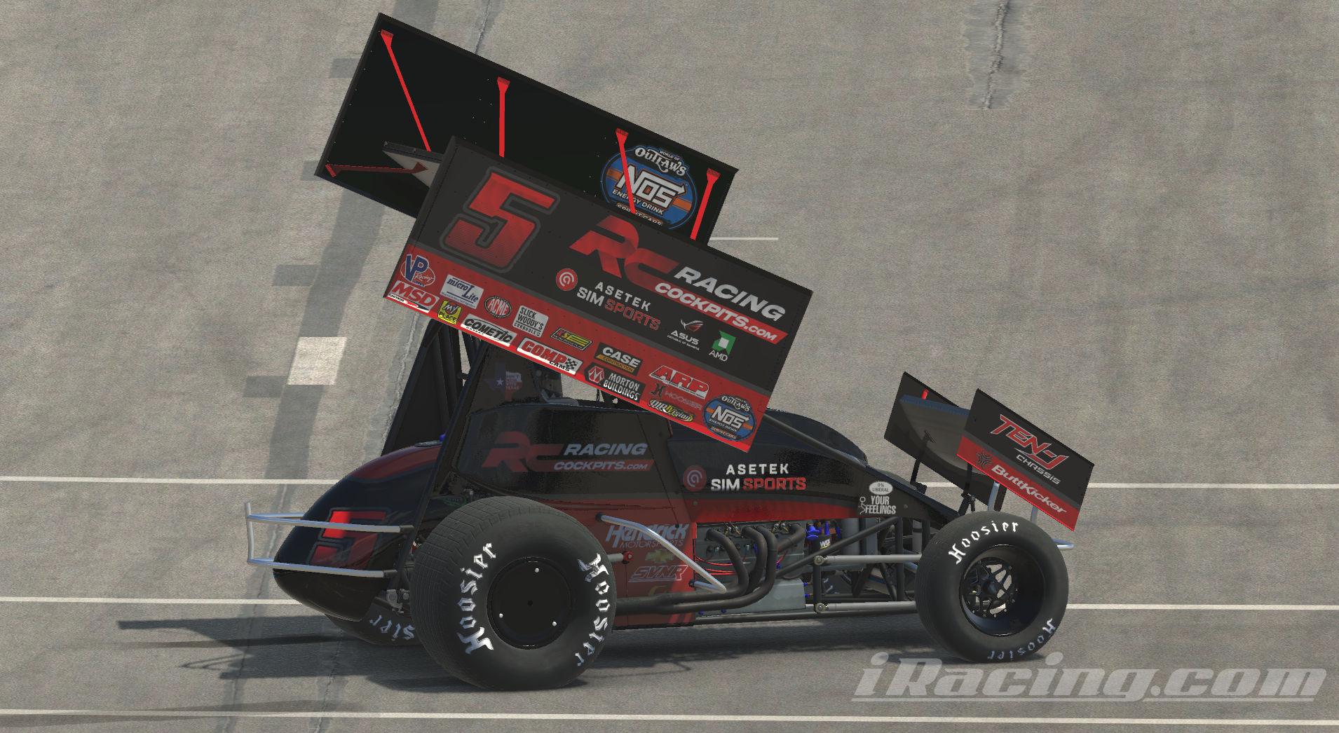 Preview of #5 RACING COCKPIT Dirt Sprint Car by Scott Van Ness