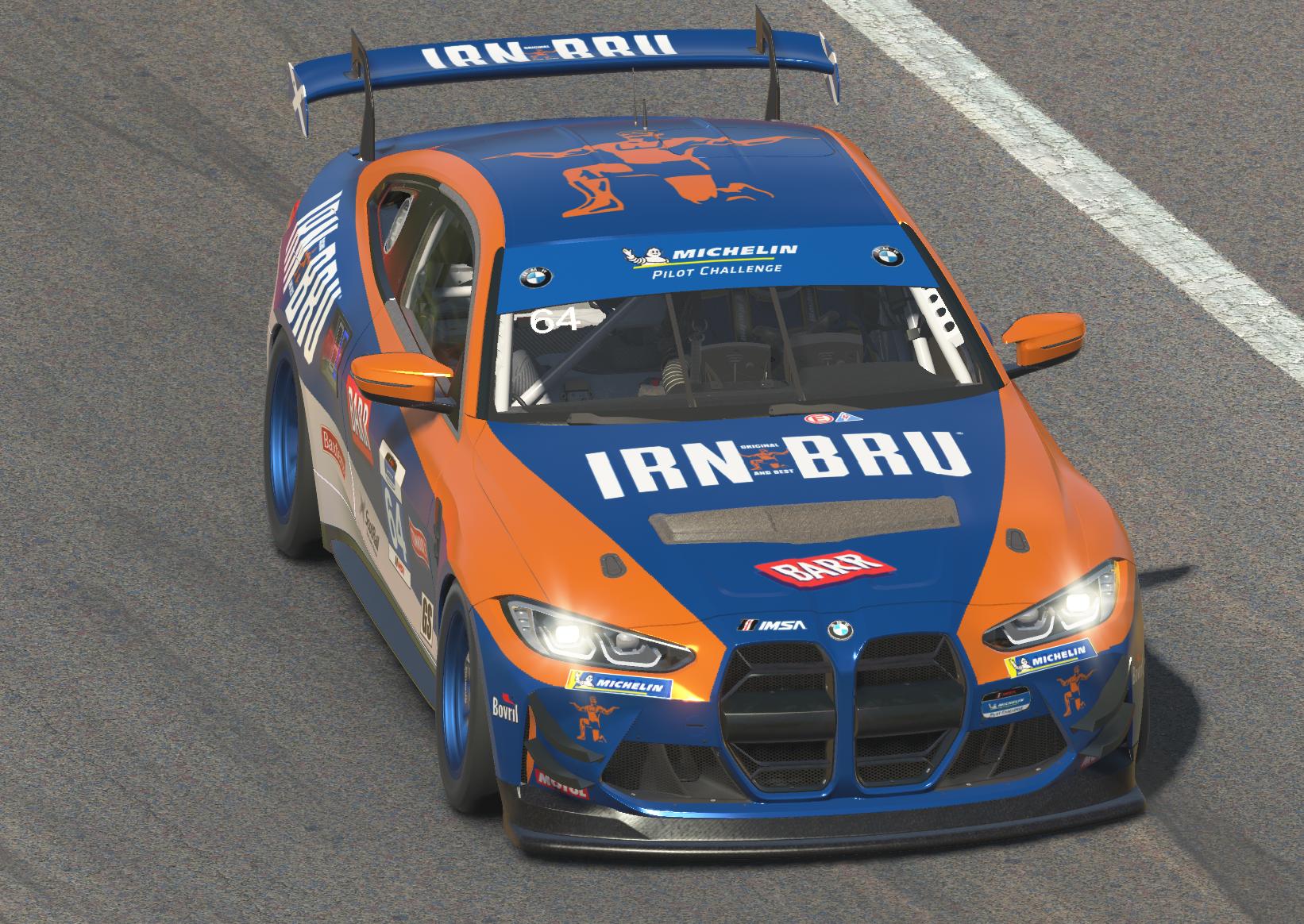 Preview of BMW M4 Irn Bru by Daniel R Dinsdale
