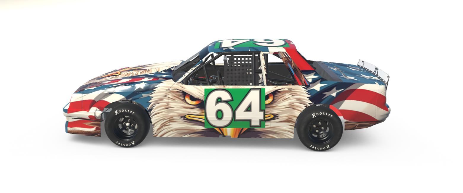Preview of Dirt Mini Stock Team Bold Eagle Livery by Guy Robertson