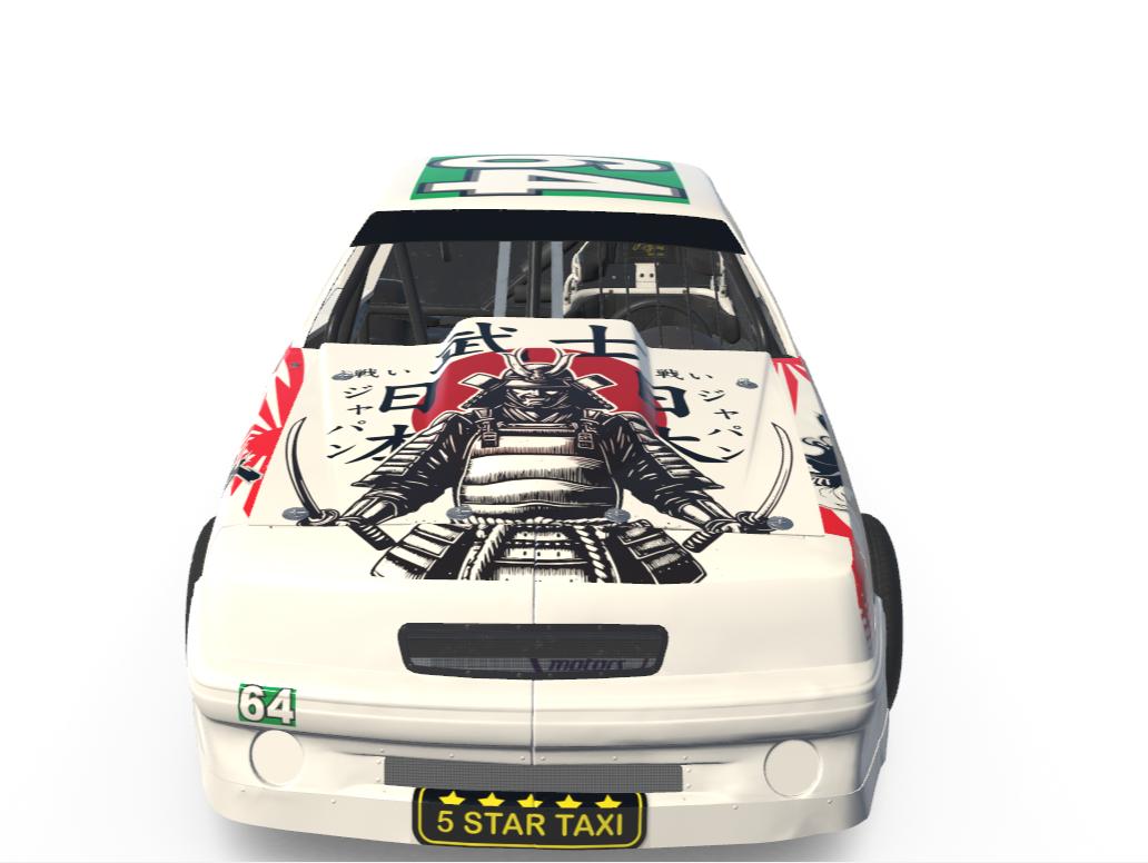 Preview of Dirt Mini Stock Samurai Livery by Guy Robertson