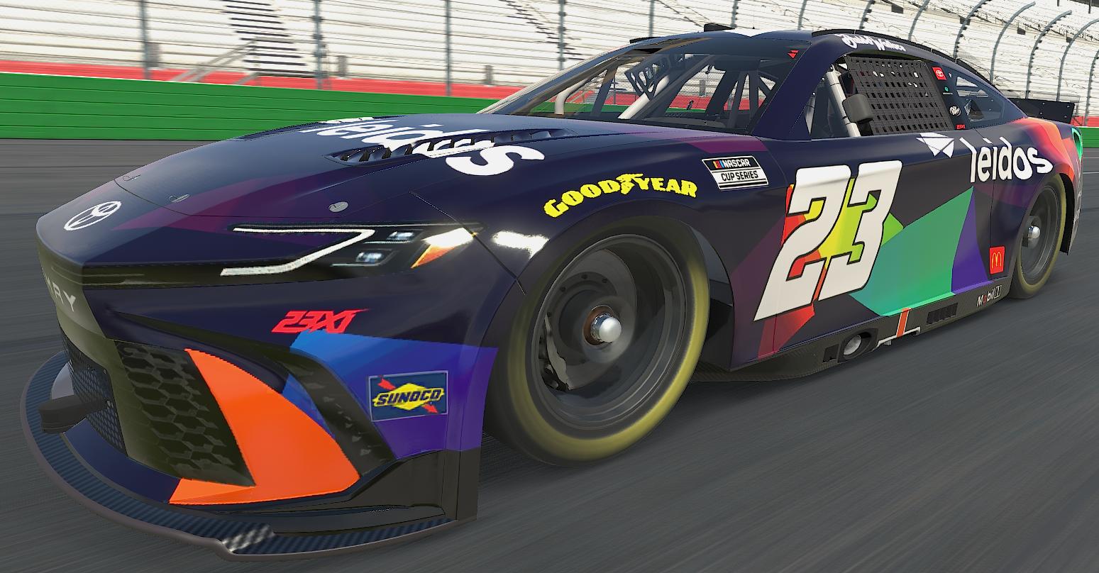 Bubba Wallace 2024 23XI #23 Leidos Atlanta by Alex Jones10 - Trading Paints