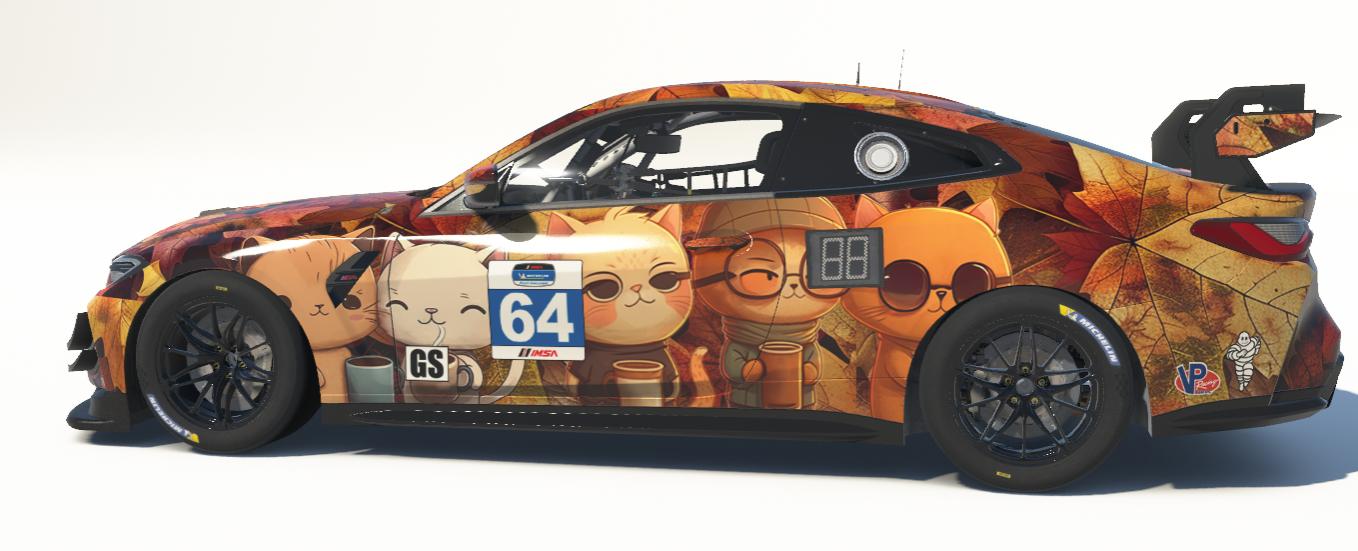 Preview of BMW M4 EVO GT4 Autumn Cat by Guy Robertson