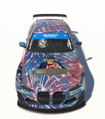 Preview of BMW M4 EVO GT4 Patriot by Guy Robertson