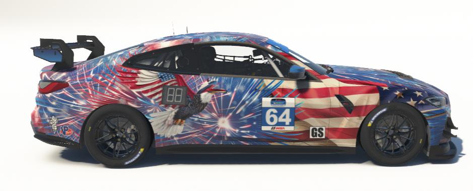 Preview of BMW M4 EVO GT4 Patriot by Guy Robertson