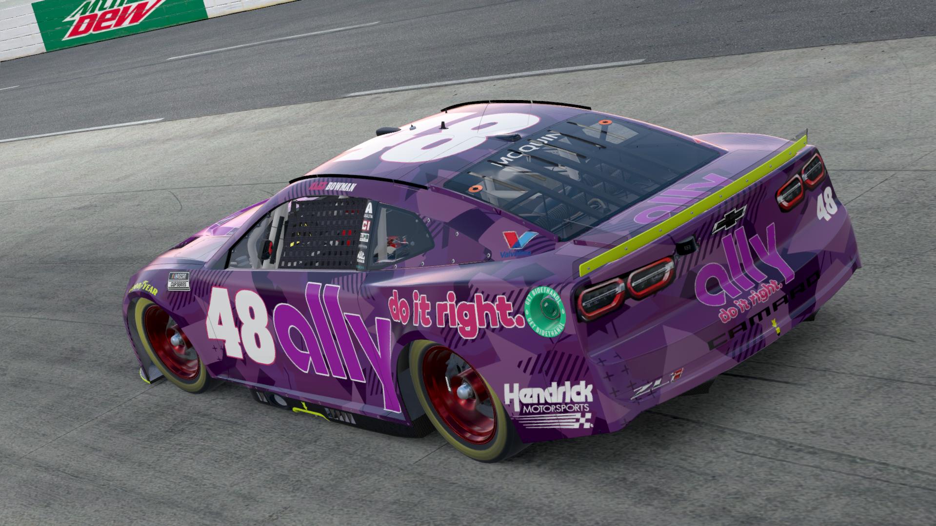 Preview of Alex Bowman Fictional Ally Chevy Camaro by Michael M.