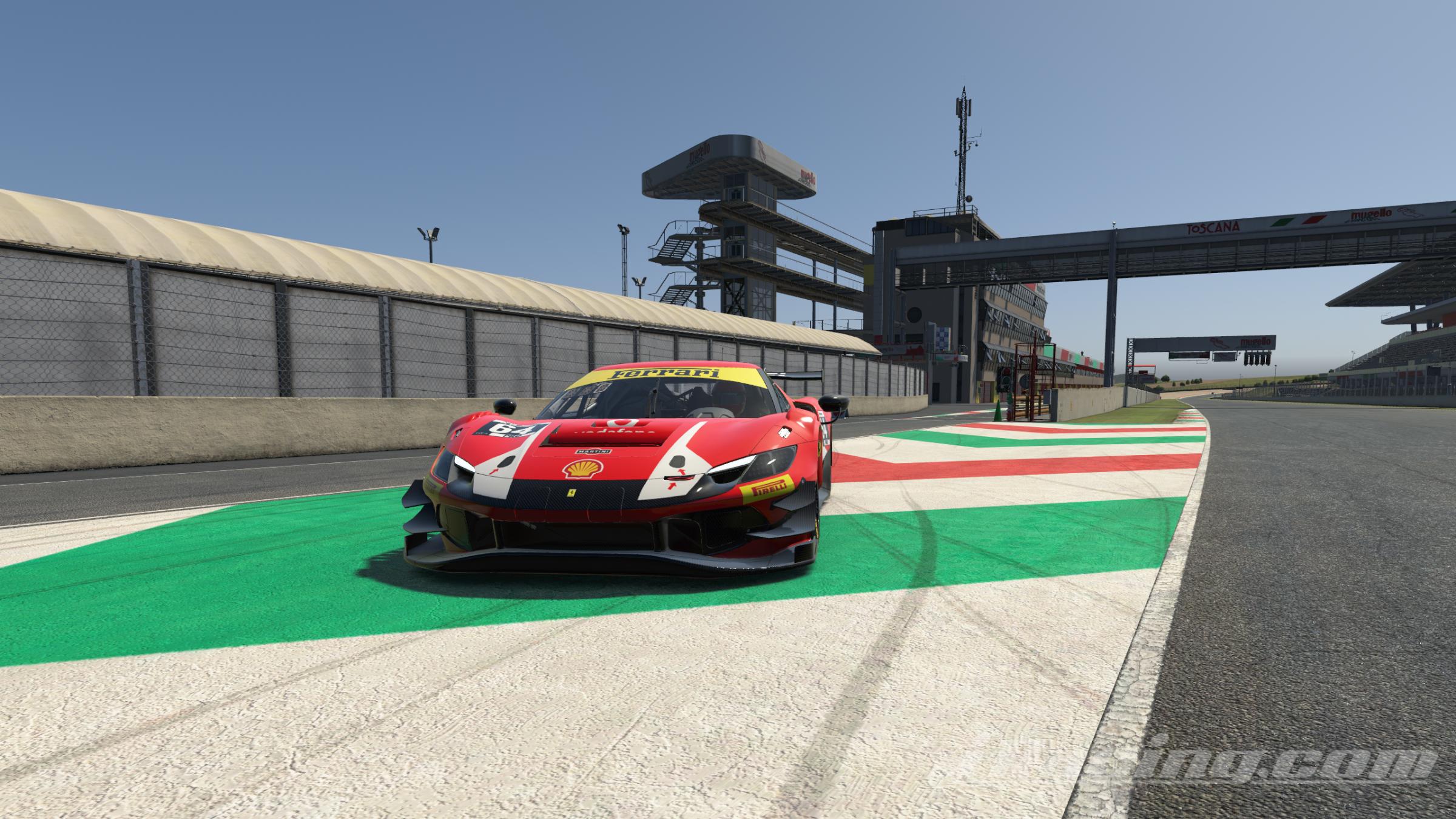 Preview of Vodafone Shell Ferrari 296 GT3 by David Silva14