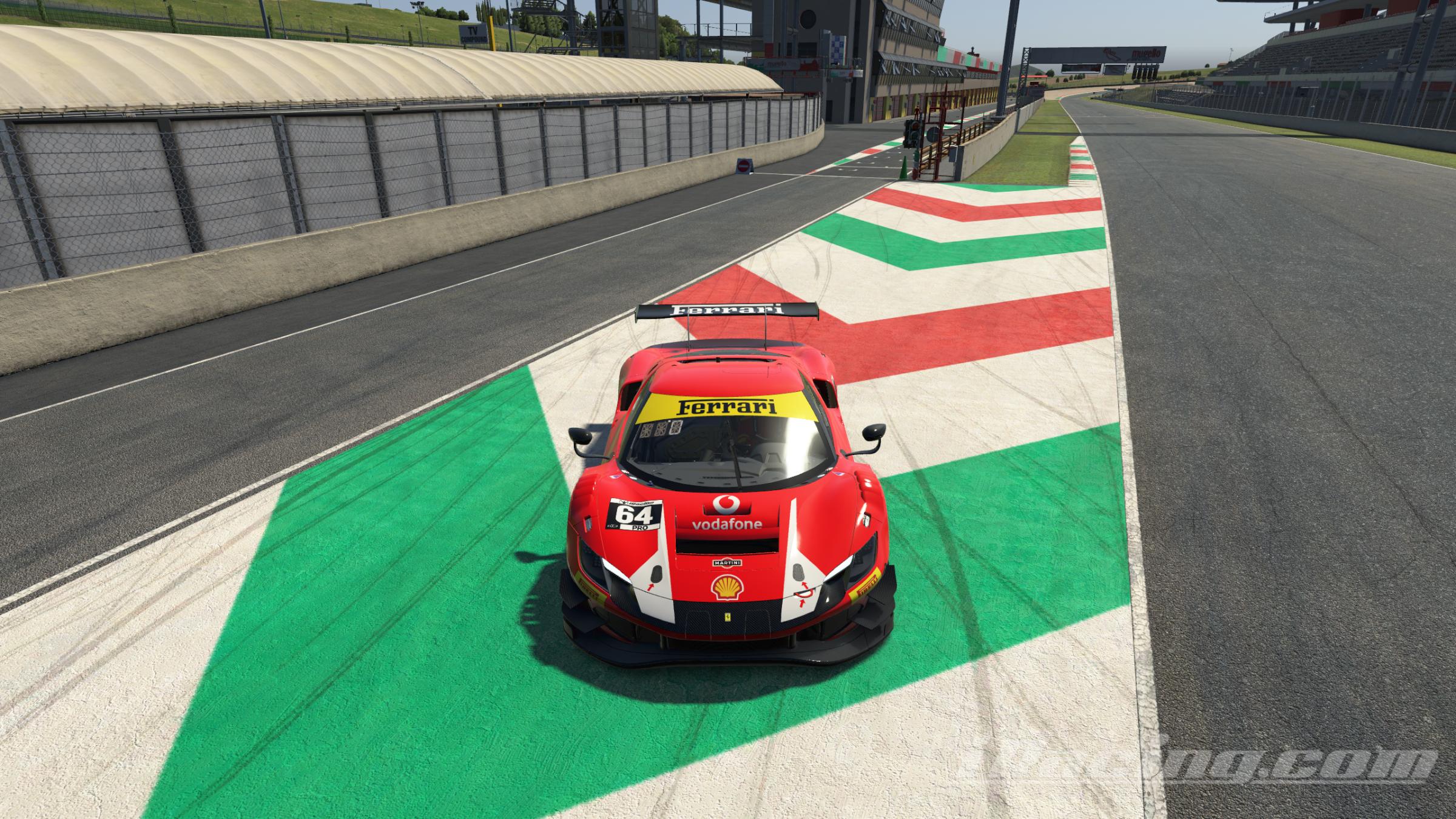 Preview of Vodafone Shell Ferrari 296 GT3 by David Silva14