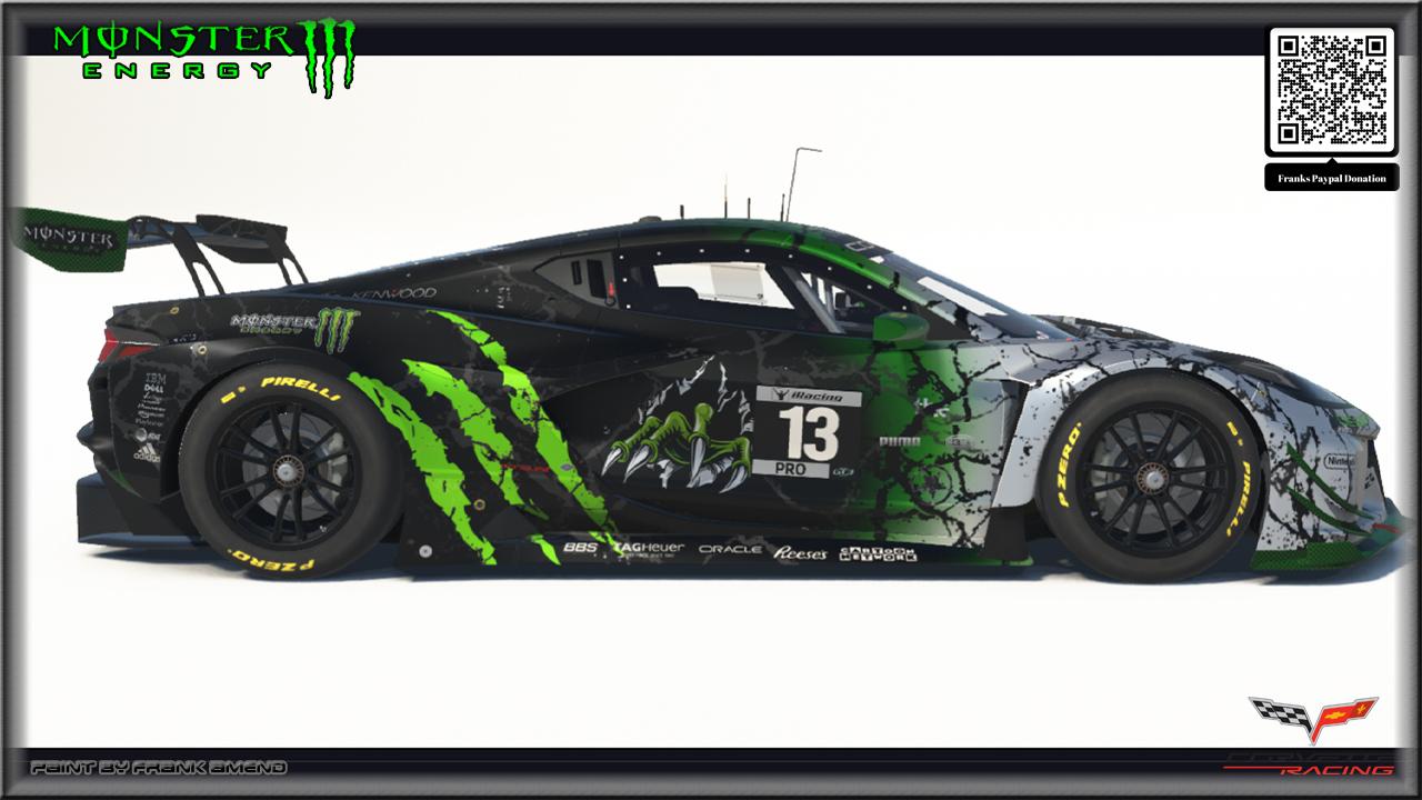 Preview of Monster Chevrolet Corvette Z06 GT3r by Frank Amend