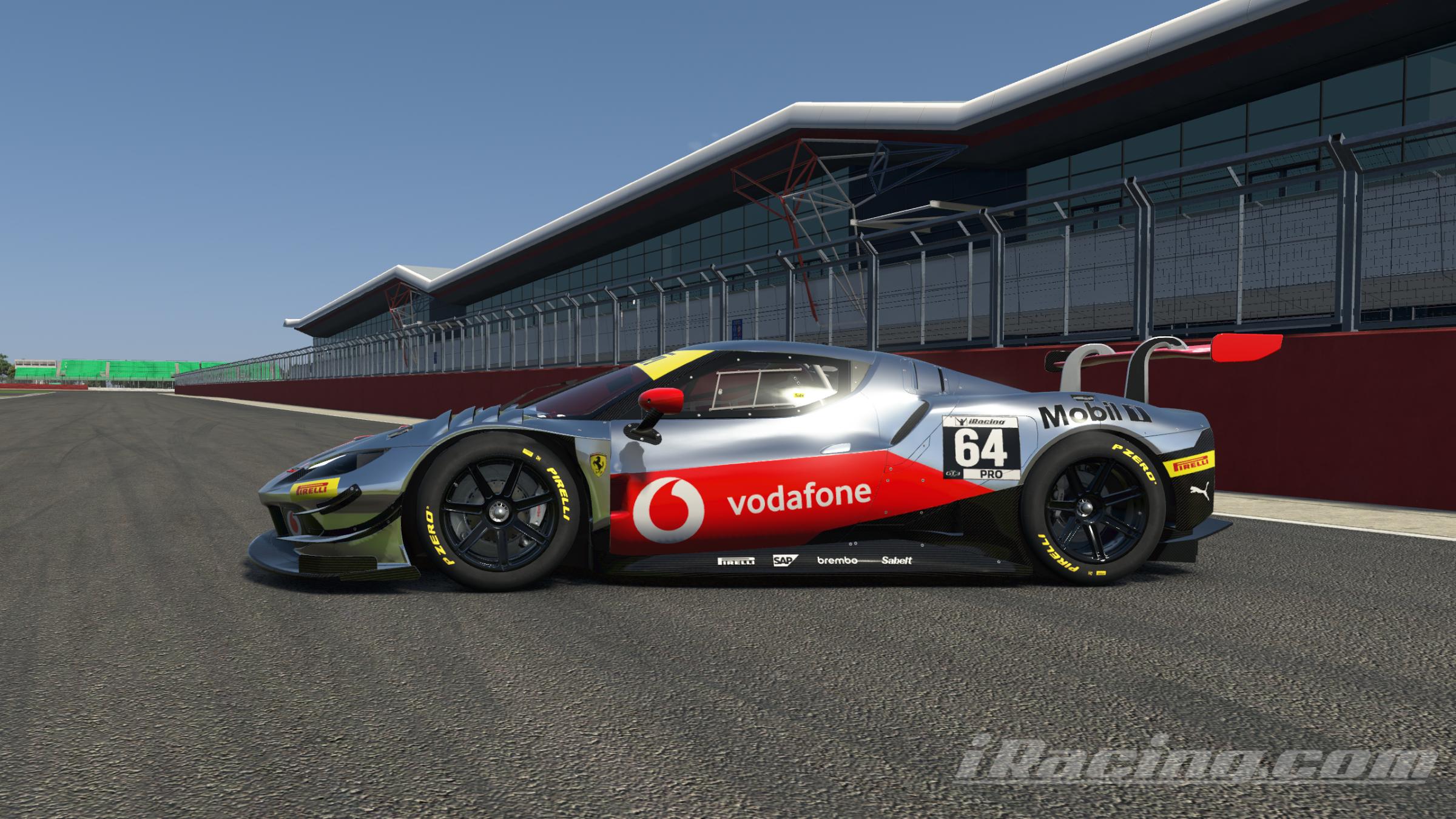 Preview of Vodafone Ferrari 296 GT3 by David Silva14