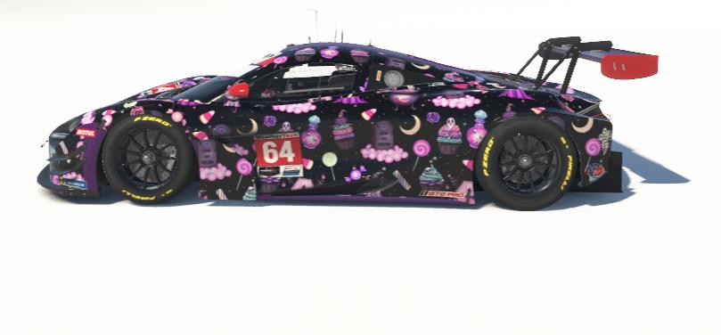 Preview of McLaren 720s EVO GT3 Haloween Purple by Guy Robertson