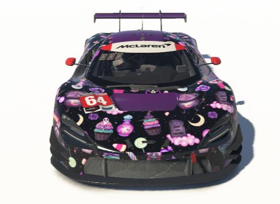 Preview of McLaren 720s EVO GT3 Haloween Purple by Guy Robertson