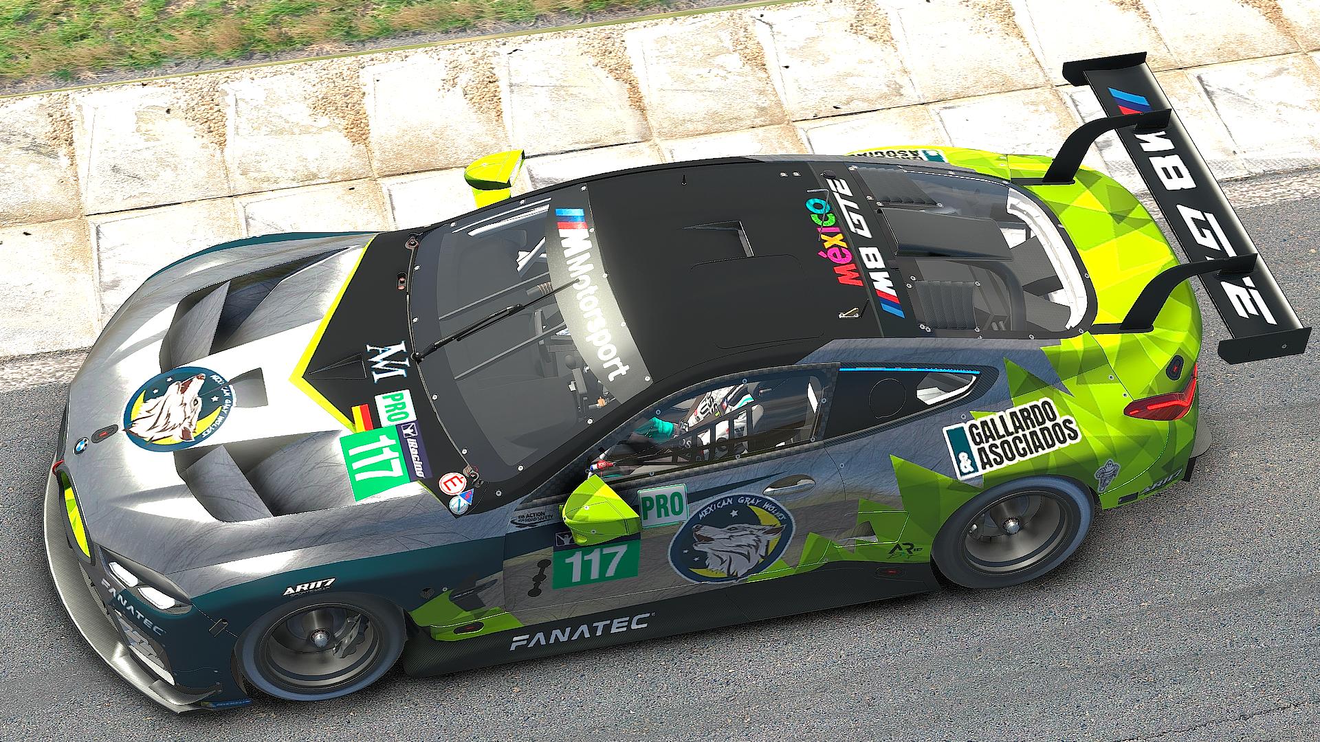 Preview of BMW M8 GTE WOLVES by Arturo Romero