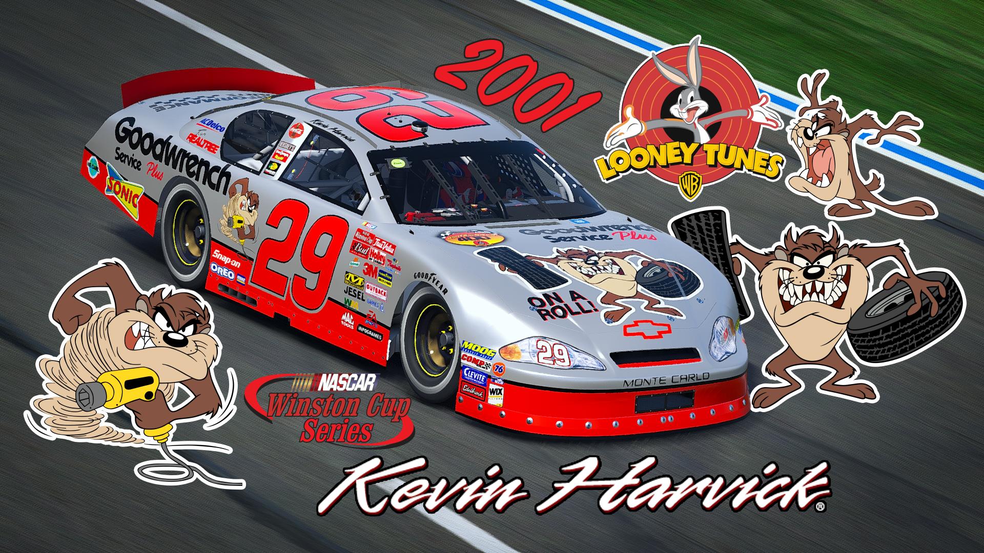Kevin Harvick Rookie Year #29 Goodwrench Tasmanian Devil