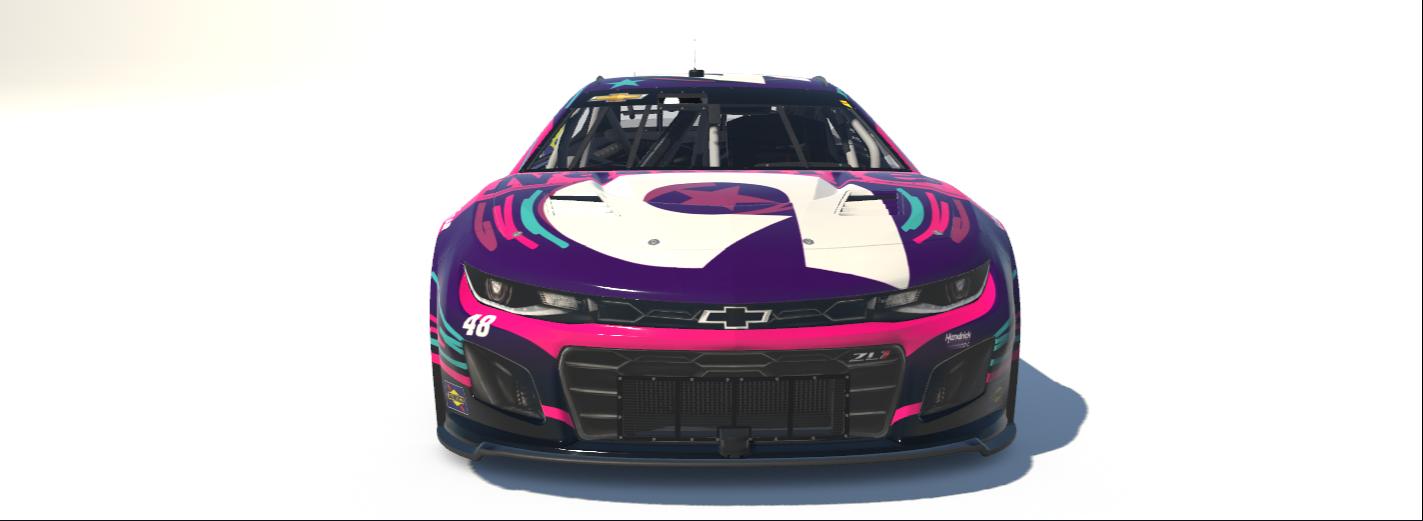 Preview of Alex Bowman 2024 Ally Nashville (Custom #) by Gary P.