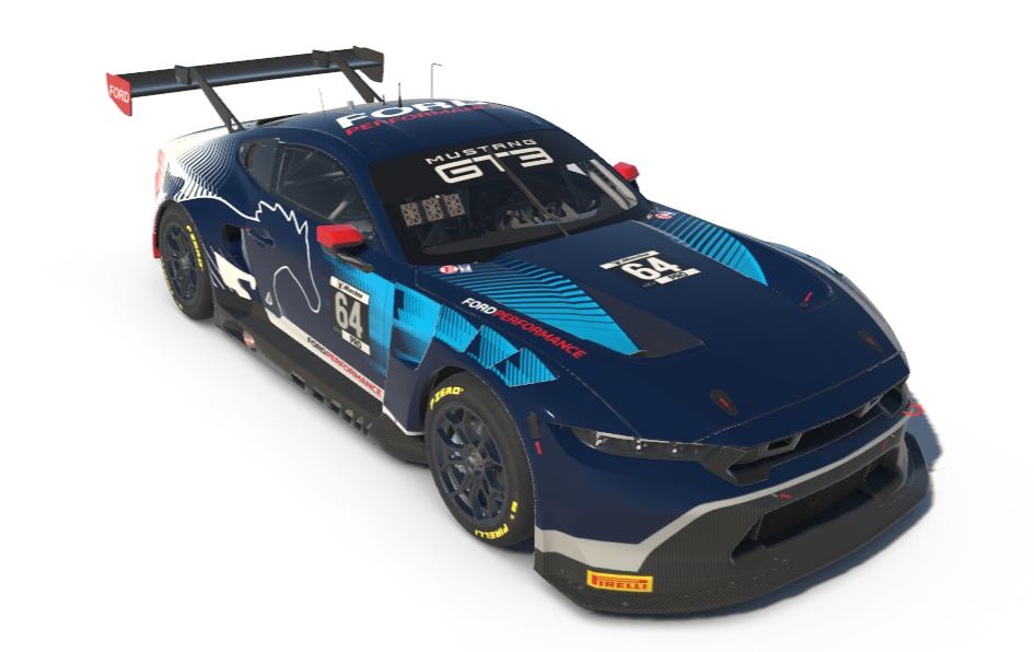 Preview of Mustang iRacing GT3 No Sponsors by Pat Gabriel