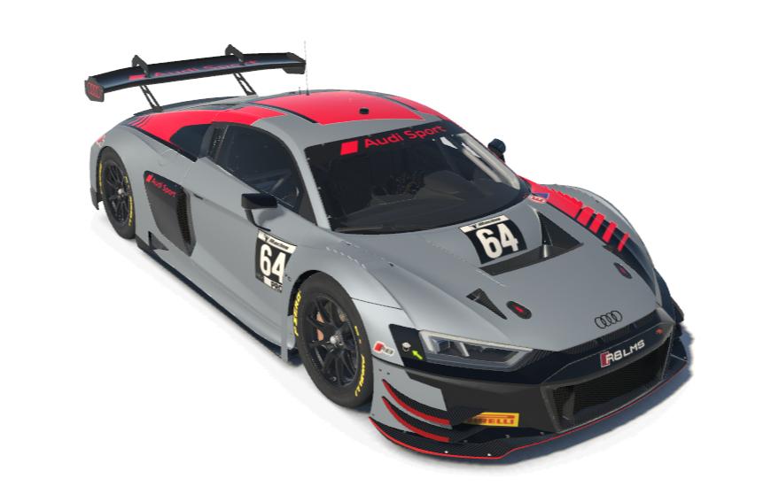 iRacing GT3 Audi R8 LMS GT3 Reveal Livery by Pat Gabriel - Trading Paints