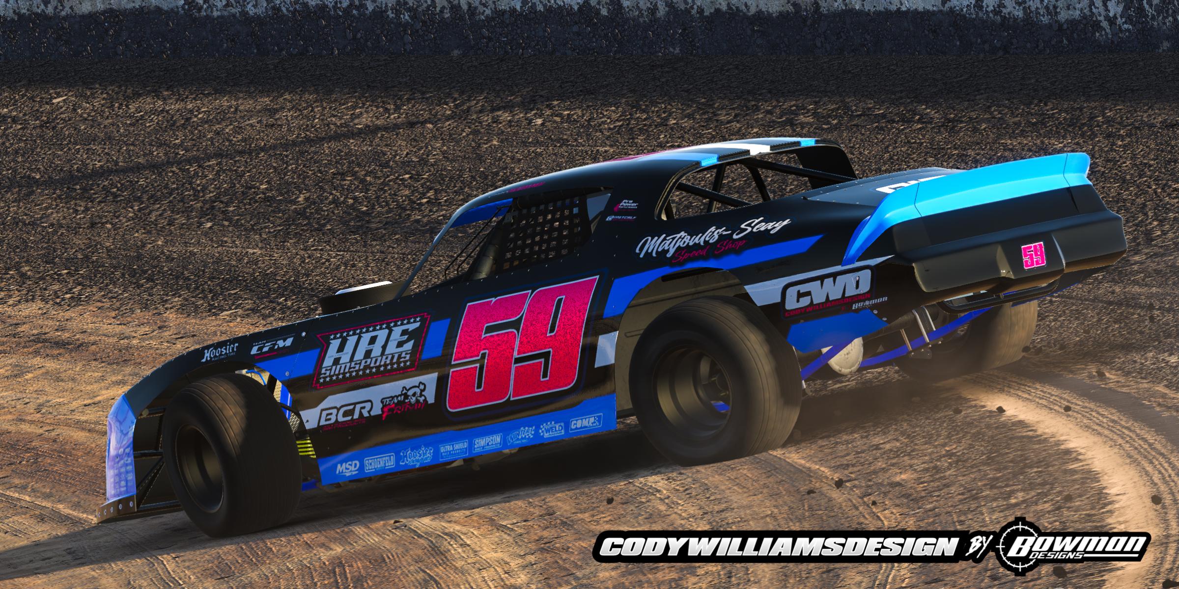 Preview of Cooper Acord Dirt Street Stock: CWD By Bowman Designs by Tyler Bowman4