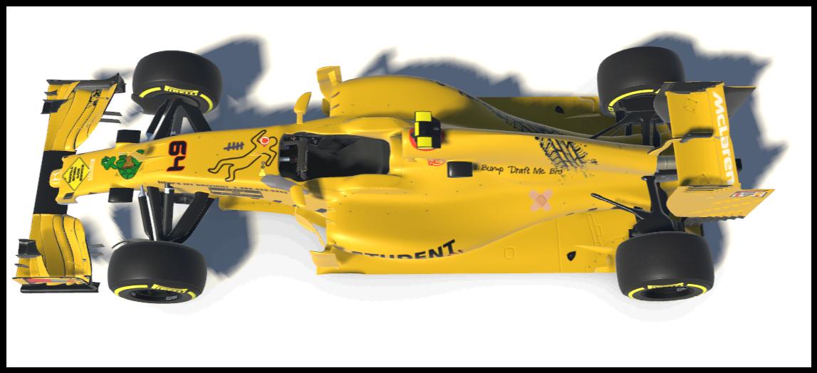 Student Driver McLaren MP4 by Jeremy Kerr Trading Paints