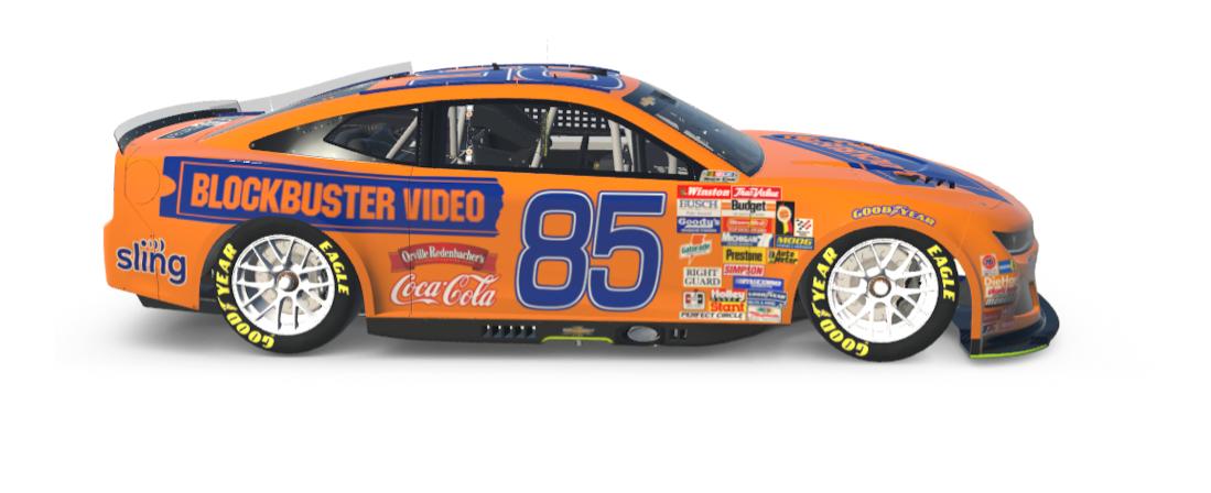 Blockbuster 85 NextGen Chevrolet Camaro by Brian Bussard - Trading Paints