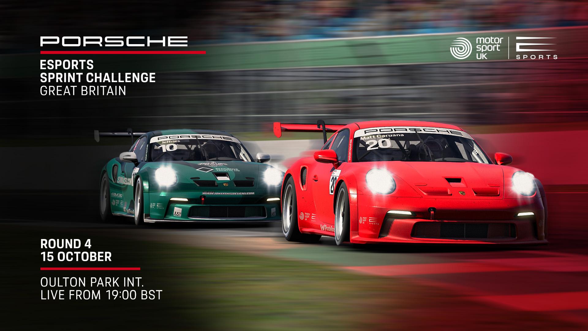 Preview of SimRaces.com Porsche GB Sprint Challenge by JokerThis Design by Jack Jeffries