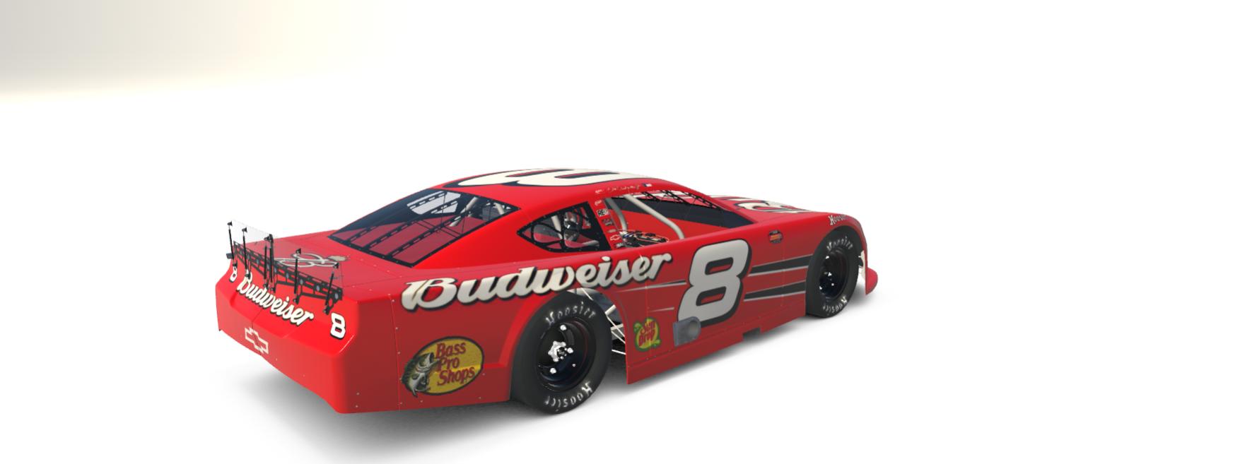 Preview of 2025 Dale Earnhardt Jr Budweiser no number by Sean G.