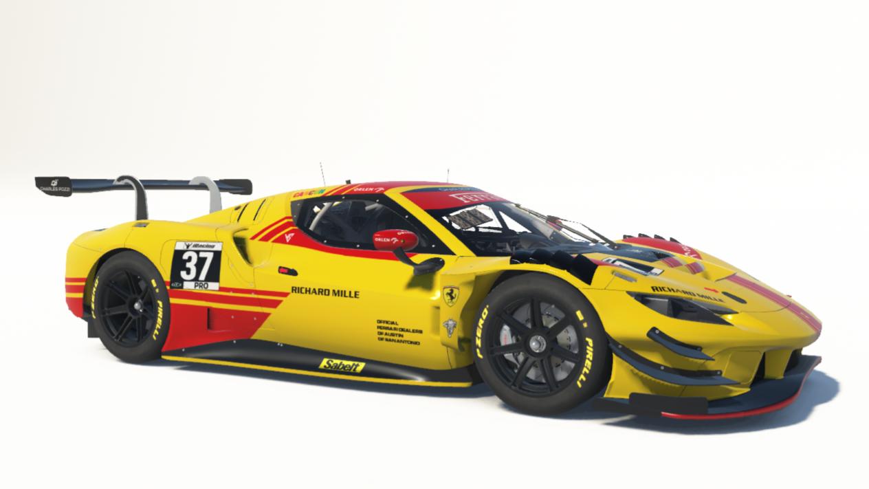 AF CORSE #83 Ferrari 499P inspired 296 by Yicheng Miao - Trading Paints