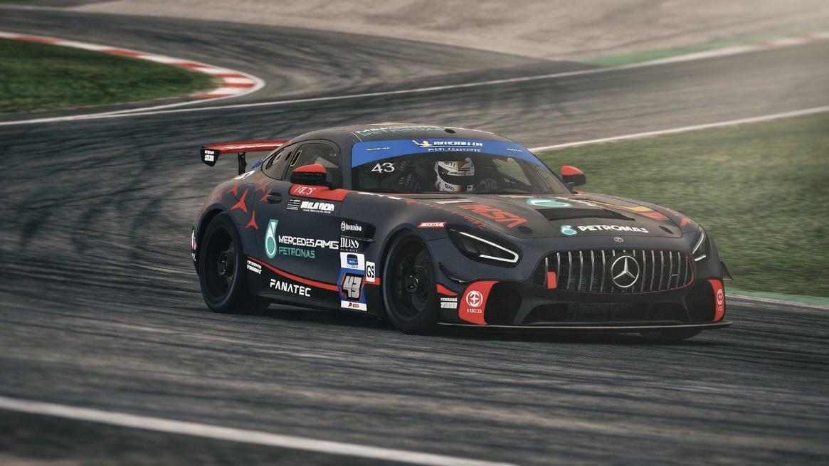 Preview of ///AMG Petronas Red Star GT4 Livery by Nikolai Vozhd