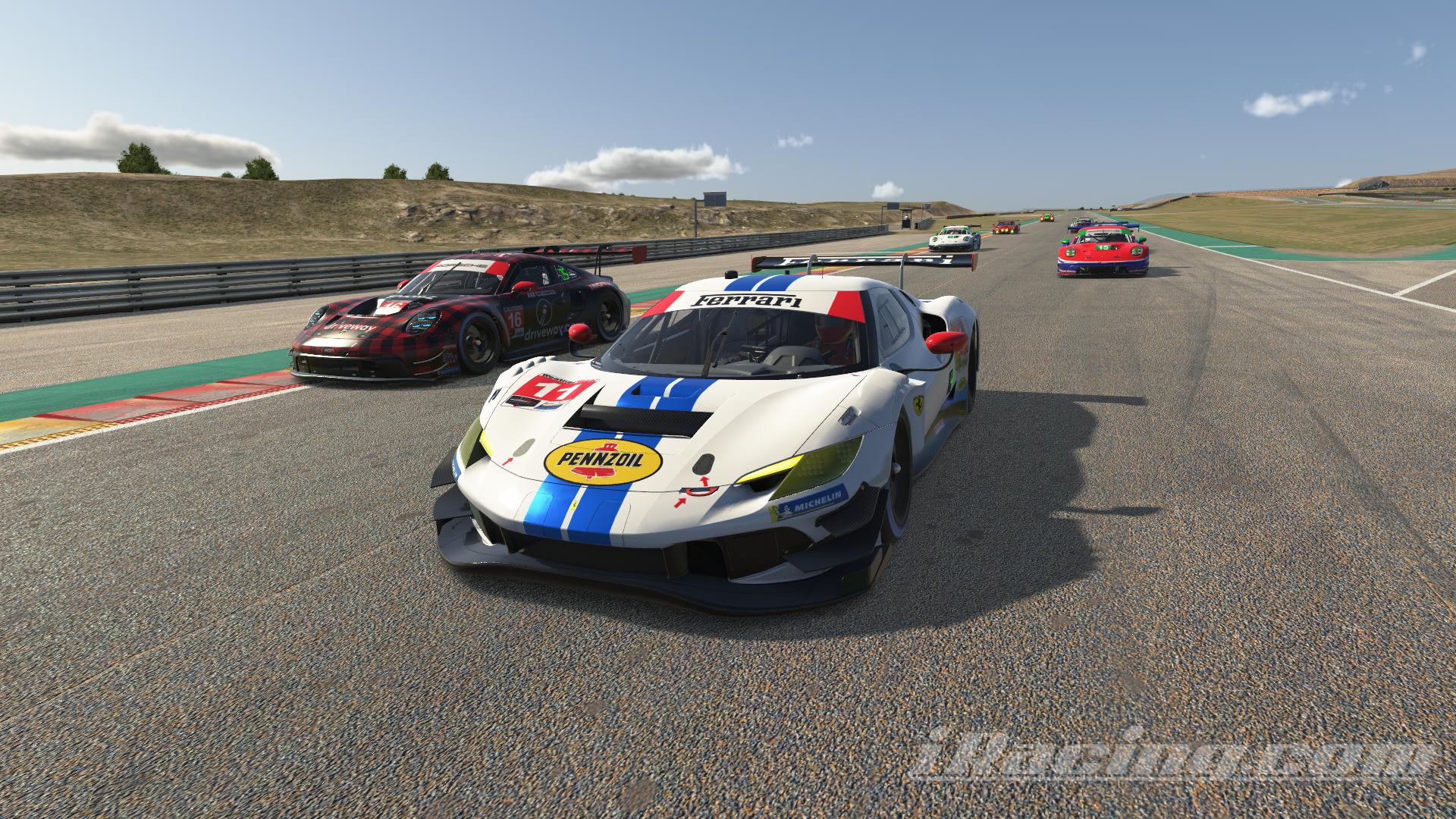 Preview of IMSA White Ferrari 296 GT3  by David Silva14