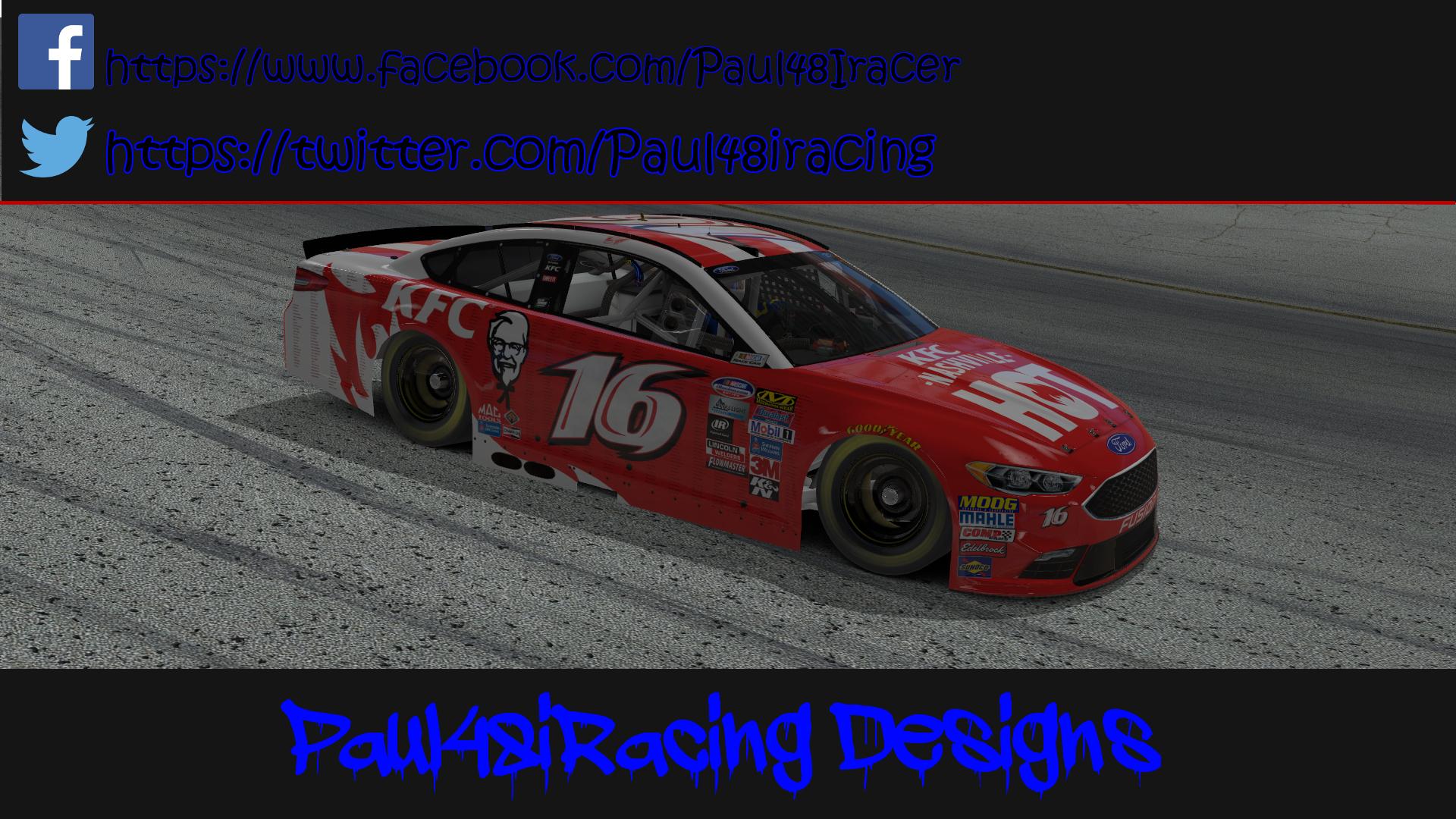 Preview of 2016 Greg Biffle KFC Nashville Hot Chicken by Thomas S.