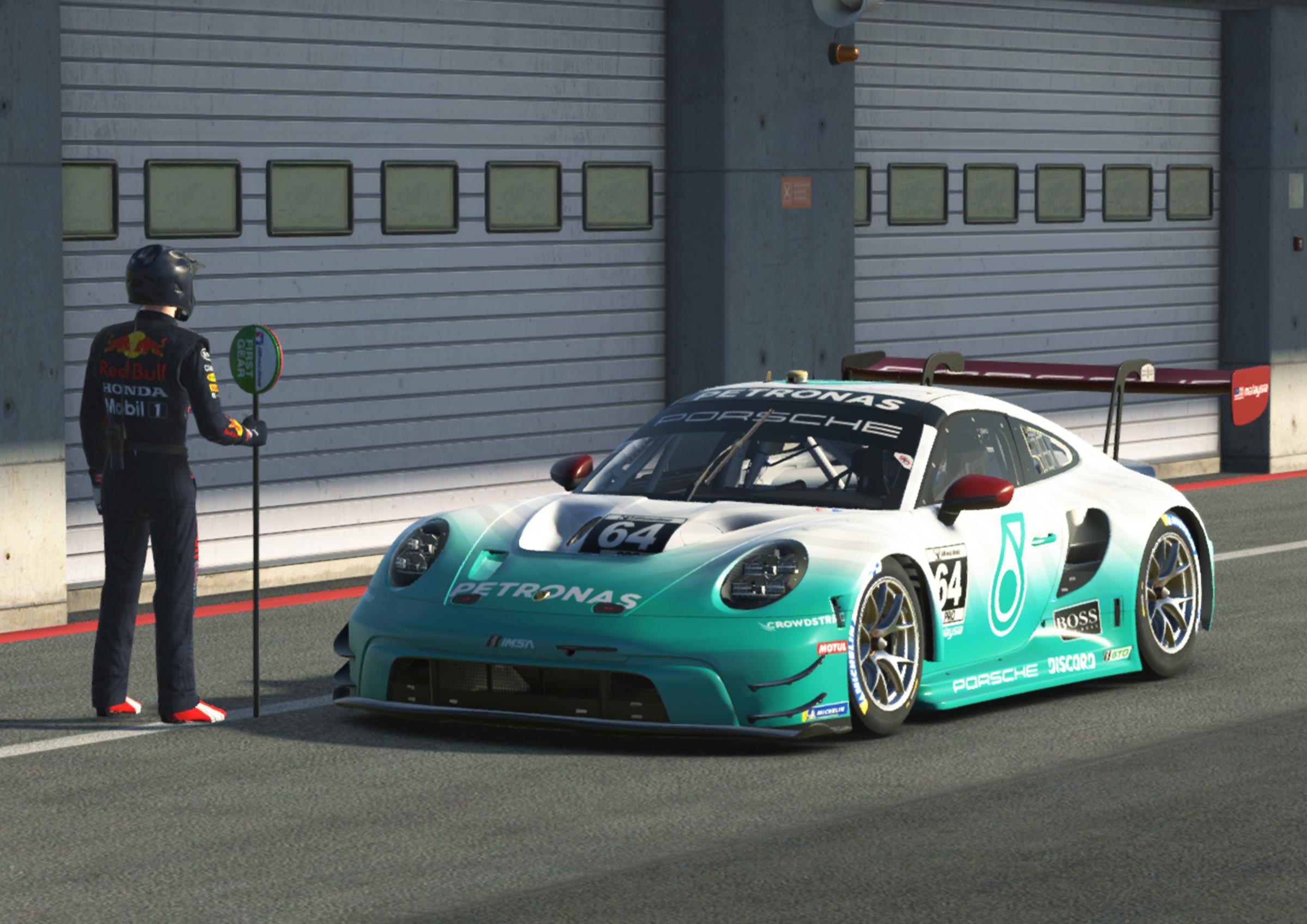 Preview of Porsche 992r GT3 petronas by Ridhwan Arshad