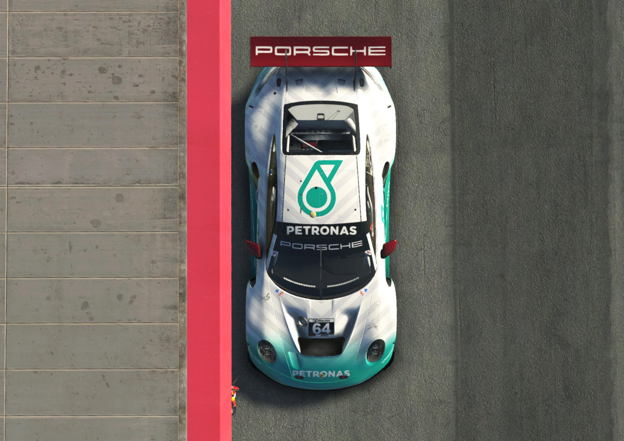 Preview of Porsche 992r GT3 petronas by Ridhwan Arshad