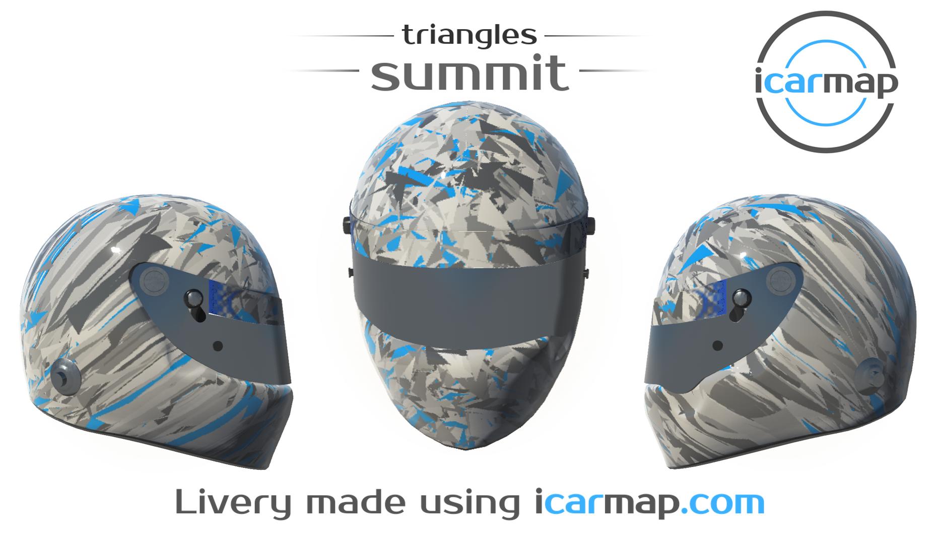 Triangles - Summit (Helmet) by Will M. - Trading Paints